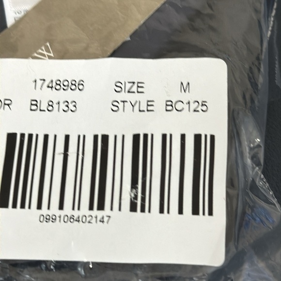 J. Crew Bikini Bottom Women's M Navy Curved Waist Cheeky New BC125 7844 - Picture 13 of 13